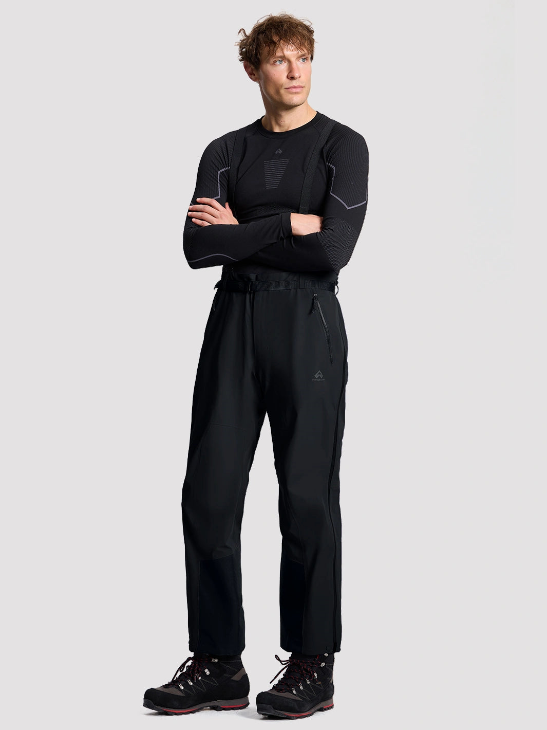 Men's eVent® 3-Layer Waterproof Hardshell Pants with Full Side Zippers PIONEER CAMP