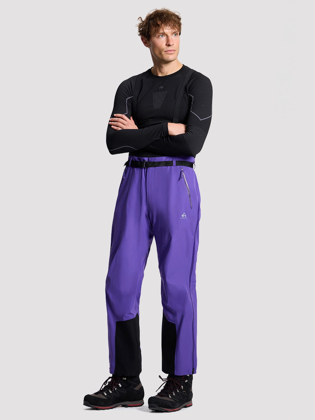 Men's eVent® 3-Layer Waterproof Hardshell Pants with Full Side Zippers PIONEER CAMP