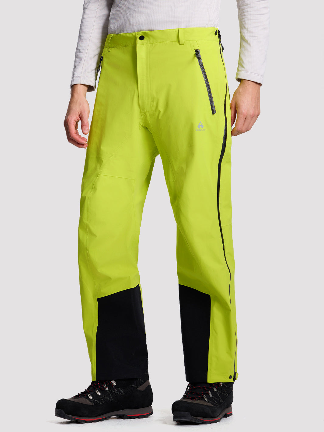 Men's eVent® 3-Layer Waterproof Hardshell Pants with Full Side Zippers PIONEER CAMP