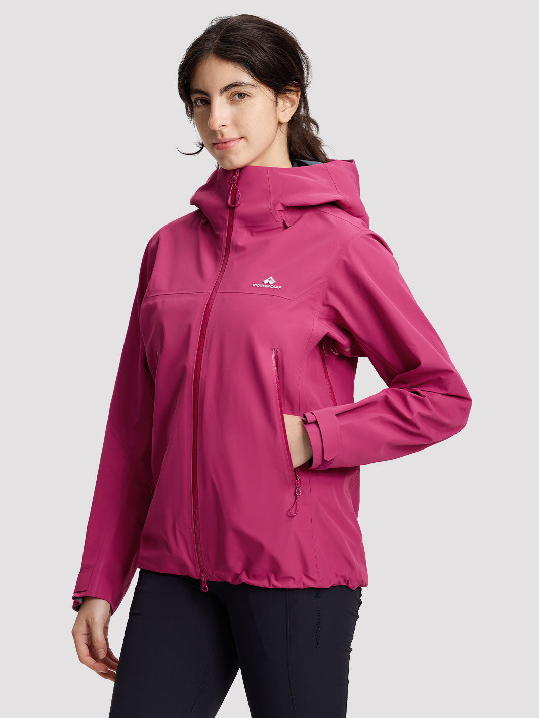 Red Ego Women's 3-Layer Waterproof Hardshell Jacket PIONEER CAMP