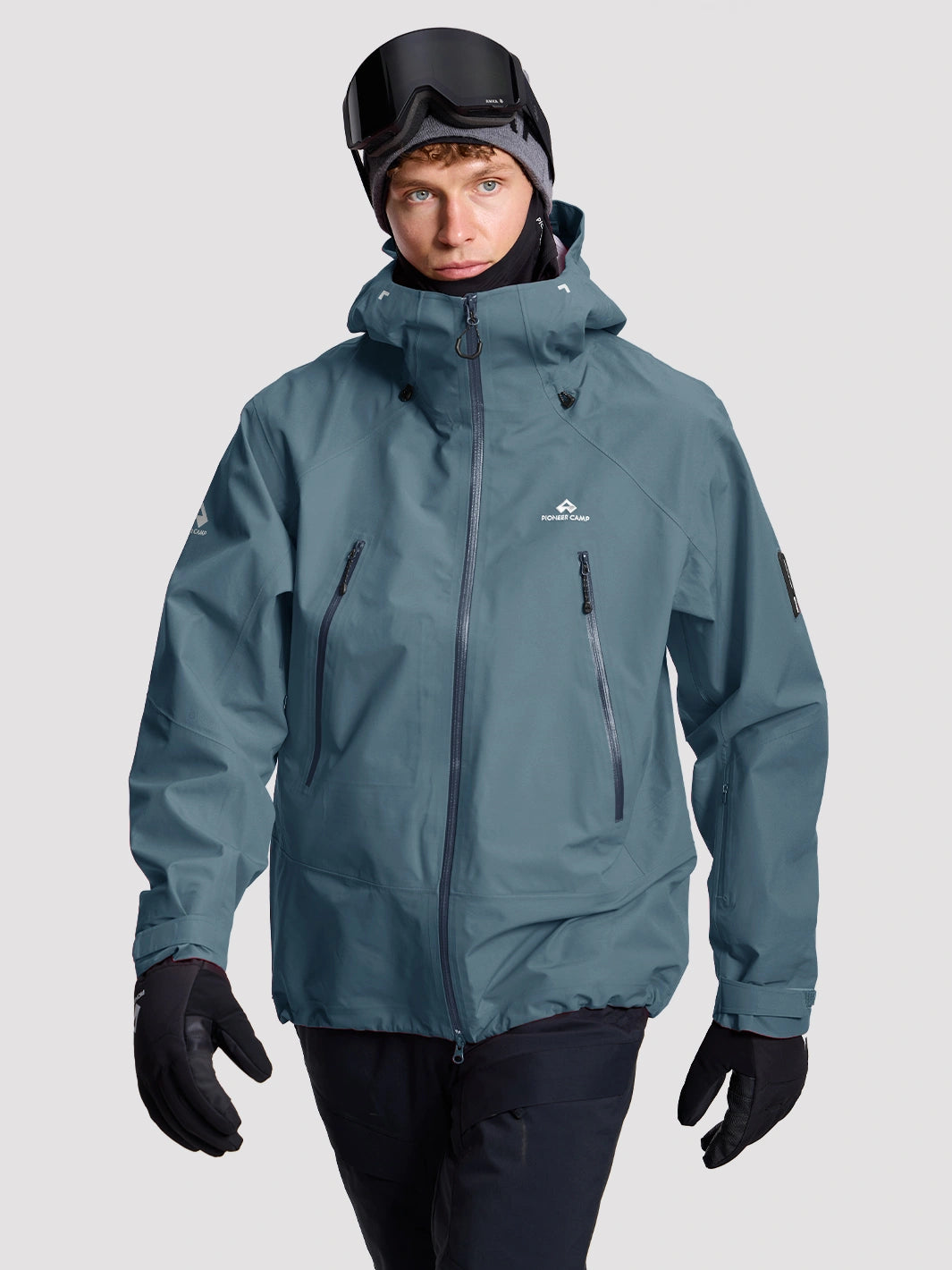 Storm Ego Skiing eVent® 3L Hardshell Jacket with RECCO® & Powder Skirt Unisex PIONEER CAMP