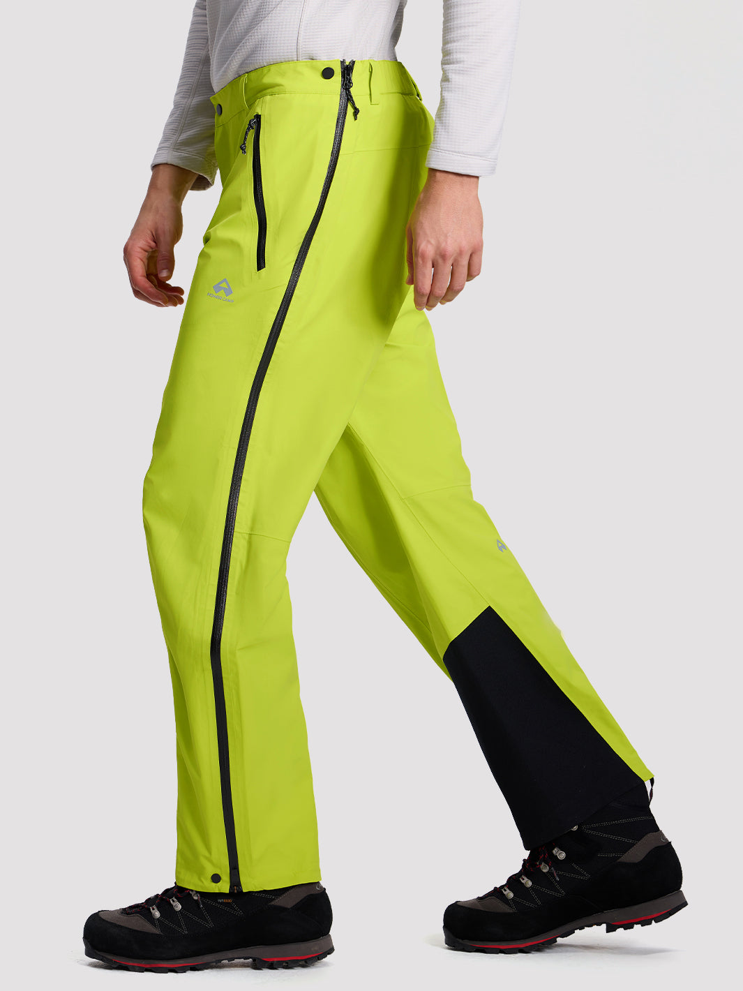 Men's eVent® 3-Layer Waterproof Hardshell Pants with Full Side Zippers PIONEER CAMP
