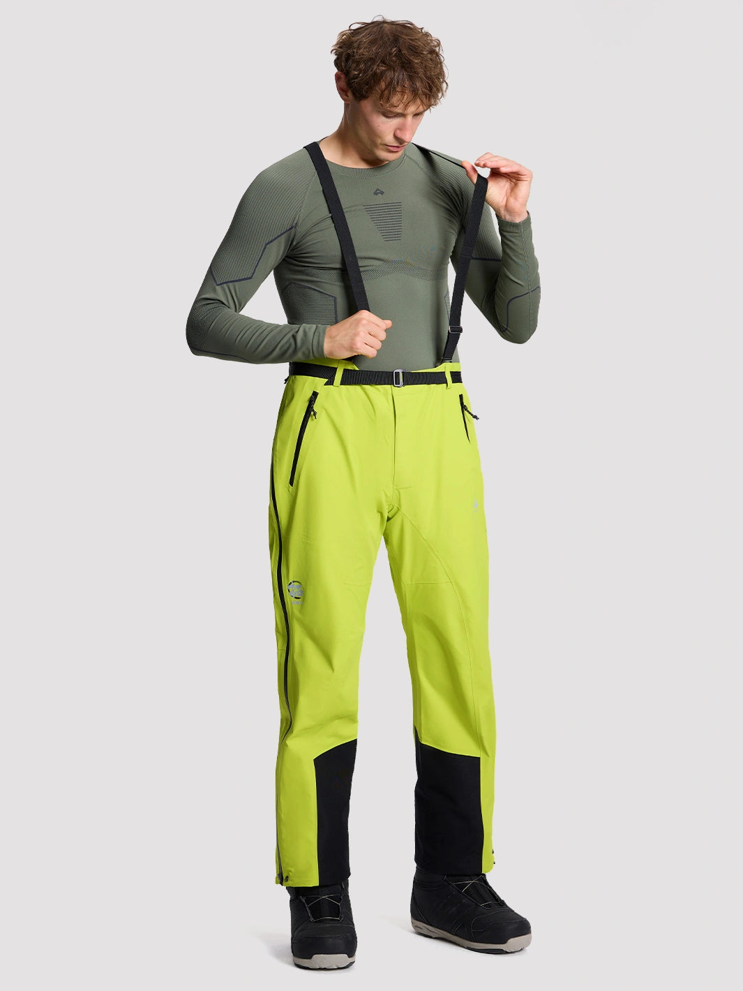 Men's eVent® 3-Layer Waterproof Hardshell Pants with Full Side Zippers PIONEER CAMP