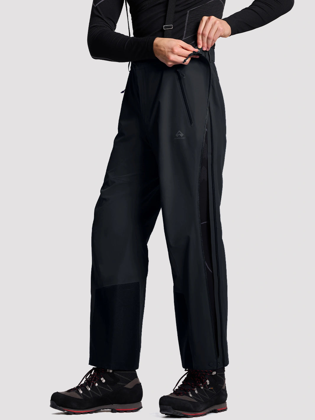 Men's eVent® 3-Layer Waterproof Hardshell Pants with Full Side Zippers PIONEER CAMP