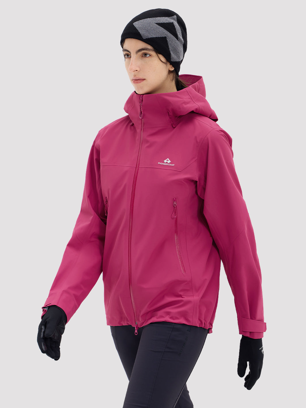 Red Ego Women's 3-Layer Waterproof Hardshell Jacket PIONEER CAMP