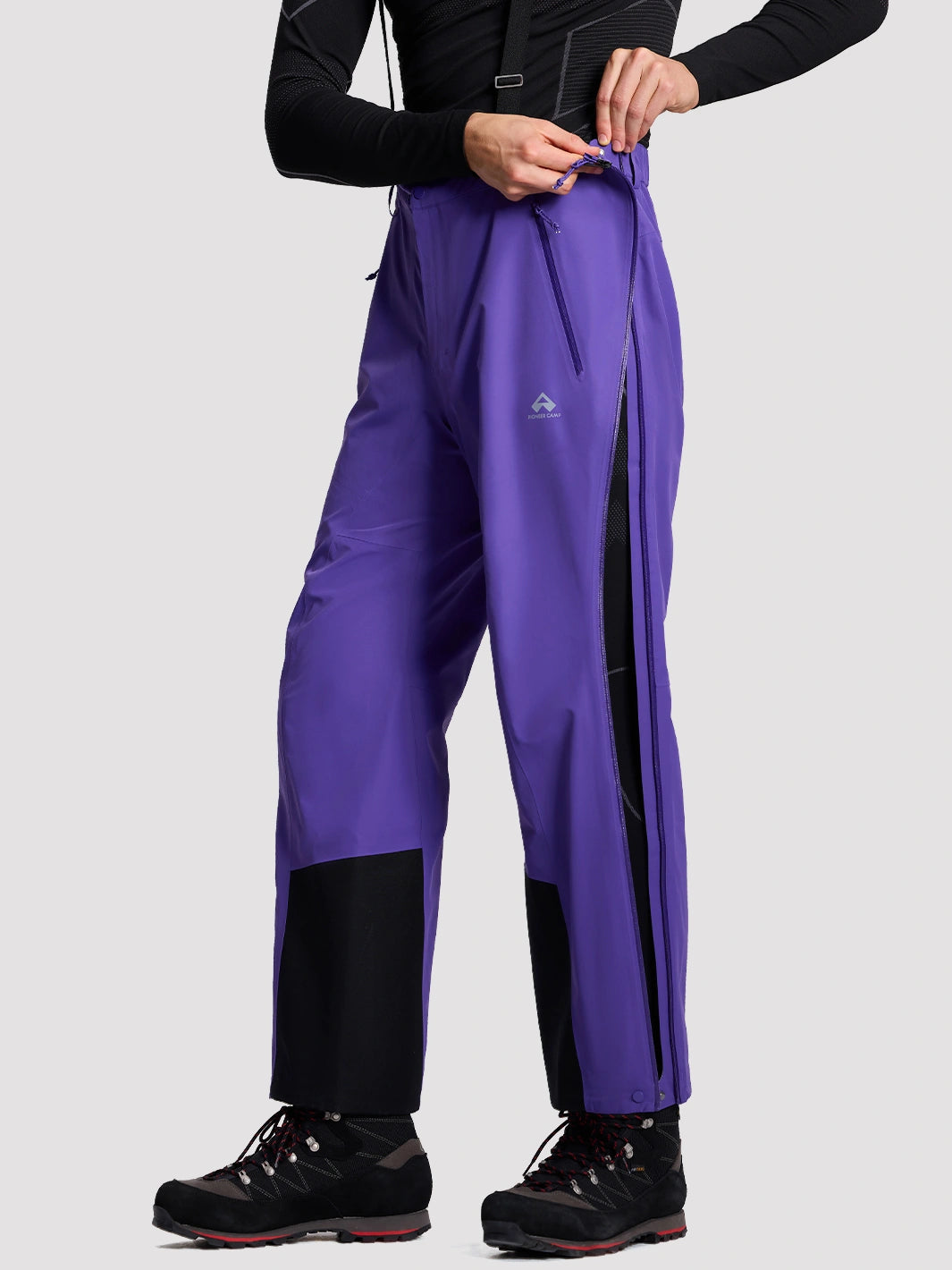 Men's eVent® 3-Layer Waterproof Hardshell Pants with Full Side Zippers PIONEER CAMP