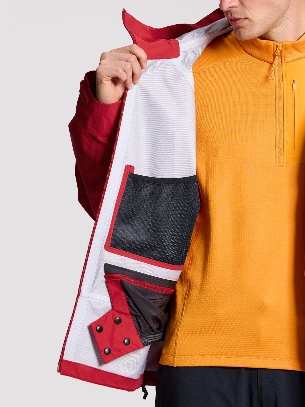 Storm Ego Skiing eVent® 3L Hardshell Jacket with RECCO® & Powder Skirt Unisex PIONEER CAMP