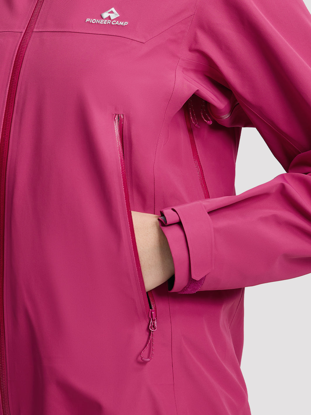 Red Ego Women's 3-Layer Waterproof Hardshell Jacket PIONEER CAMP