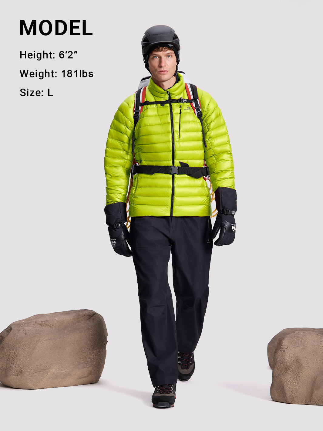 Unisex 850-Fill Water-Repellent Goose Down Jacket PIONEER CAMP