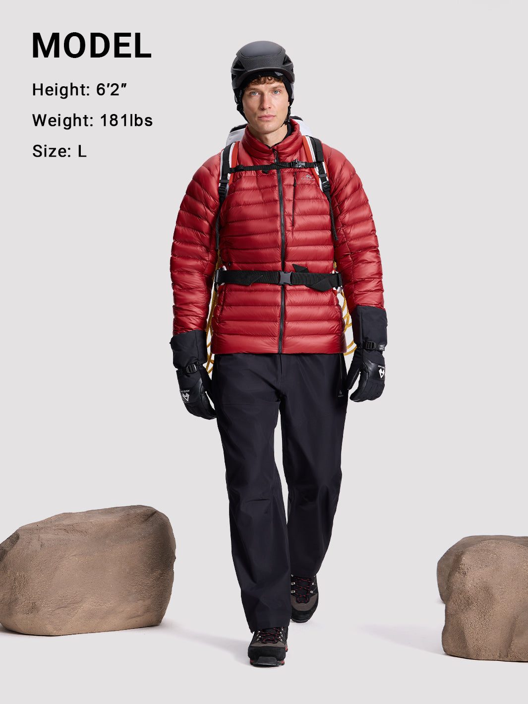 Unisex 850-Fill Water-Repellent Goose Down Jacket PIONEER CAMP