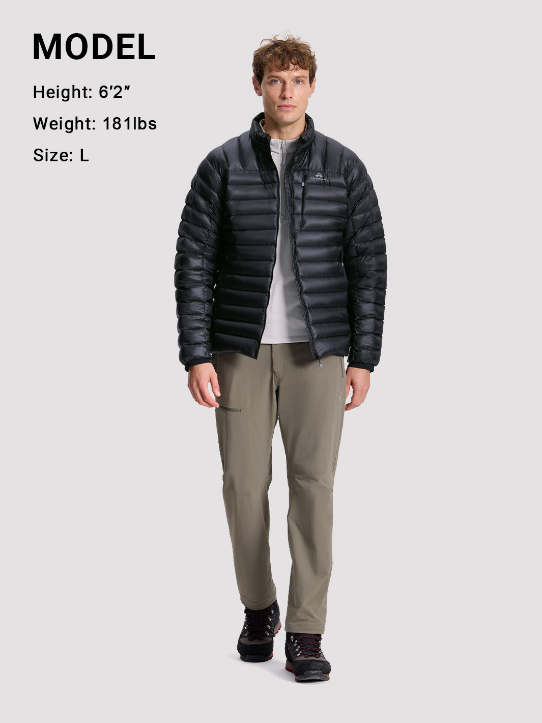 Unisex 850-Fill Water-Repellent Goose Down Jacket PIONEER CAMP