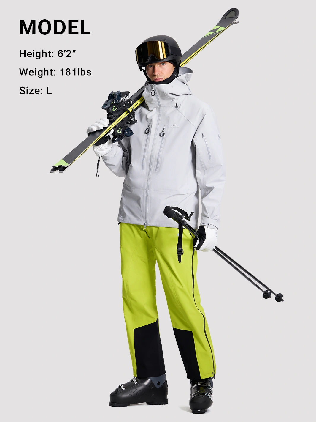 Men's eVent® 3-Layer Waterproof Hardshell Pants with Full Side Zippers PIONEER CAMP