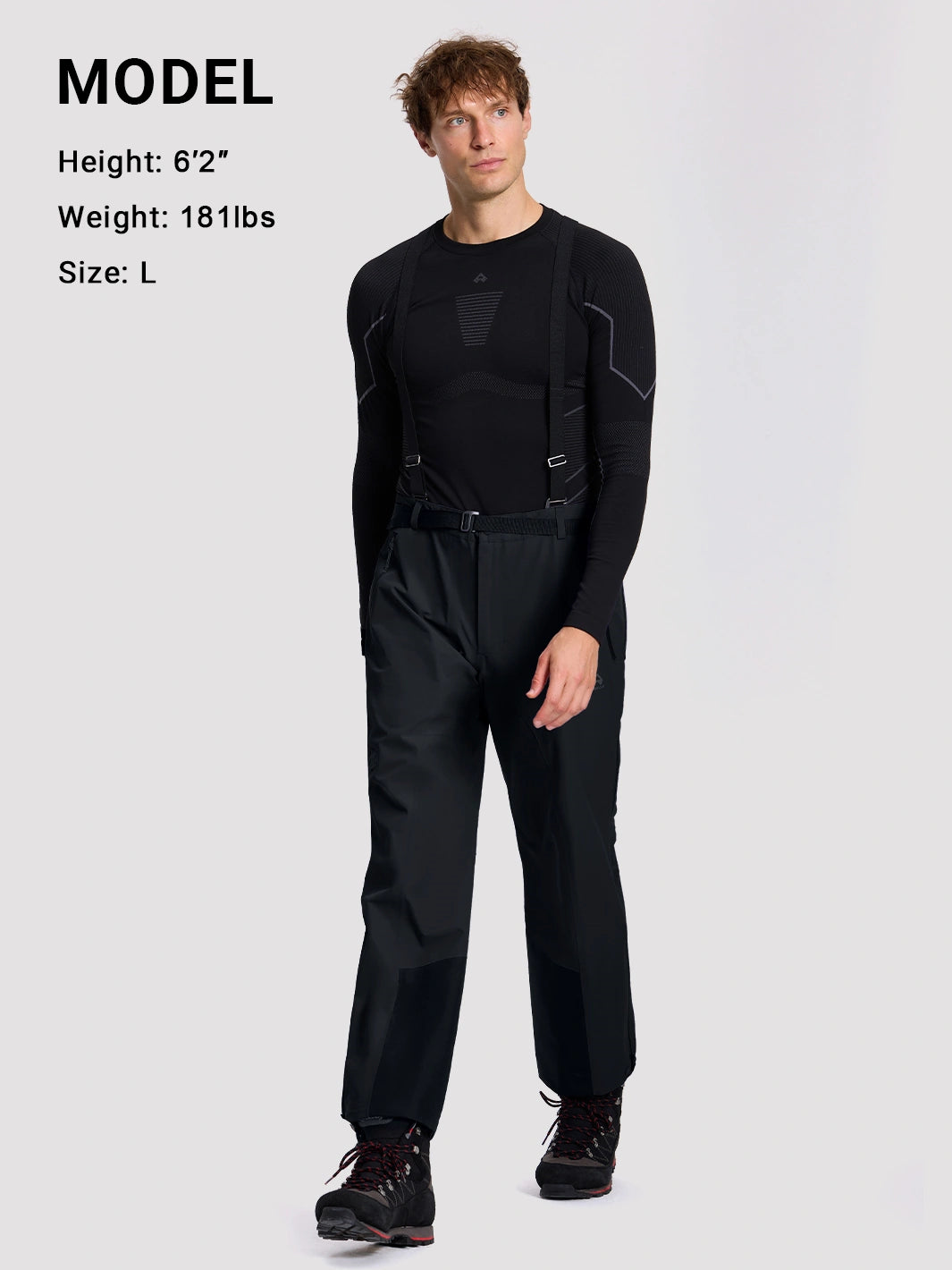 Men's eVent® 3-Layer Waterproof Hardshell Pants with Full Side Zippers PIONEER CAMP