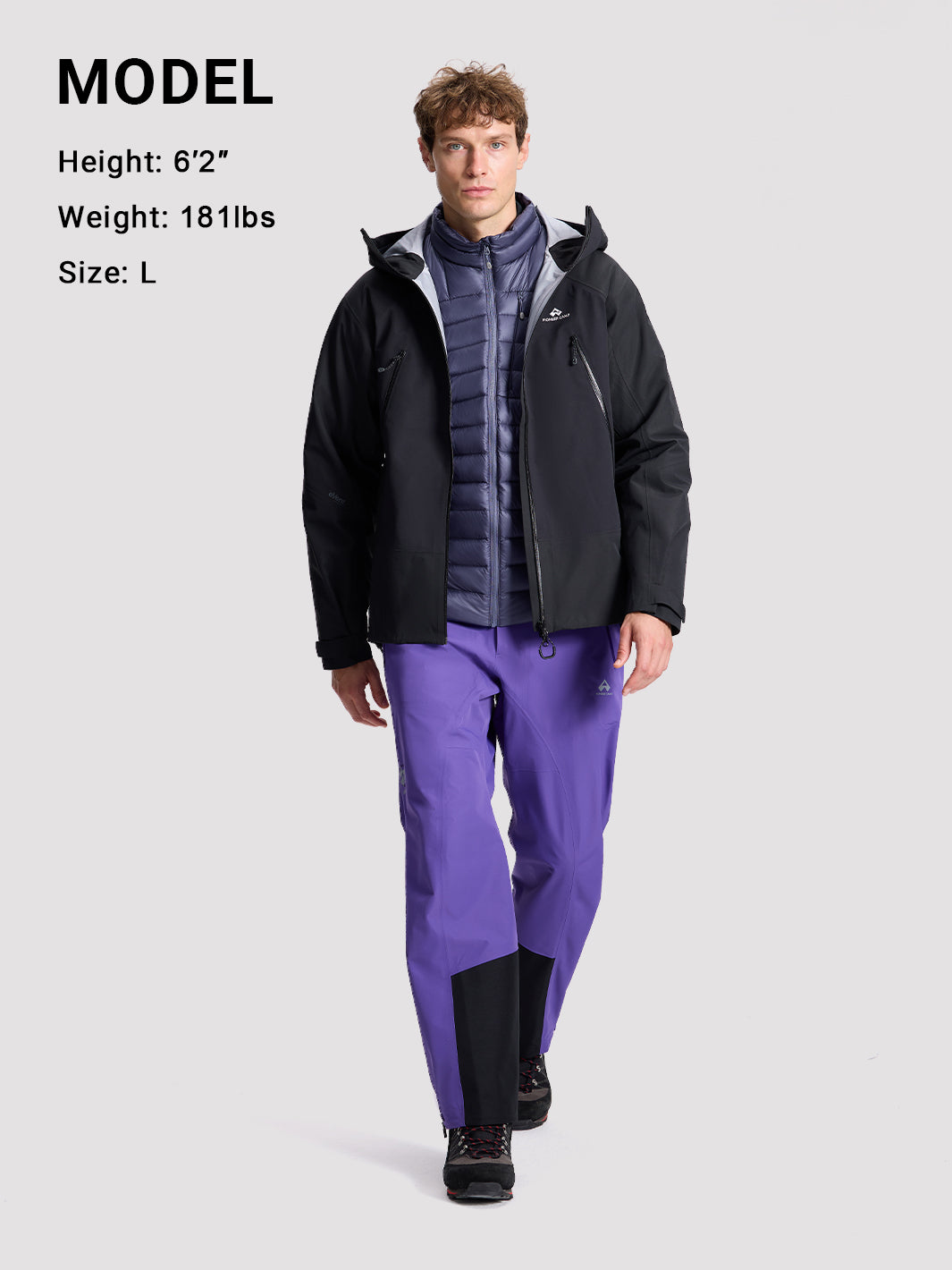 Unisex 850-Fill Water-Repellent Goose Down Jacket PIONEER CAMP
