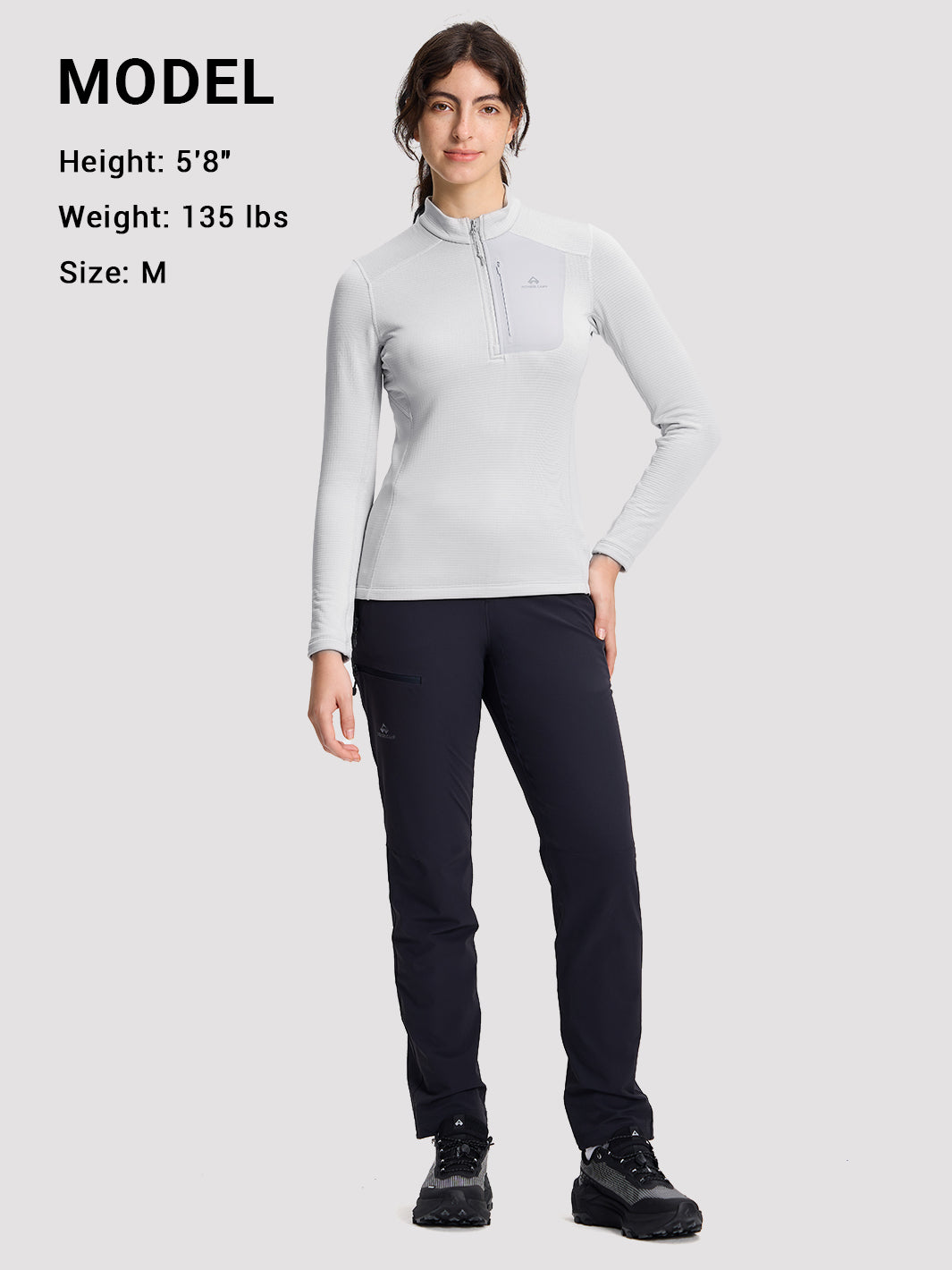 Women's Dynamic Midlayer Quarter-Zip Fleece Pullover PIONEER CAMP