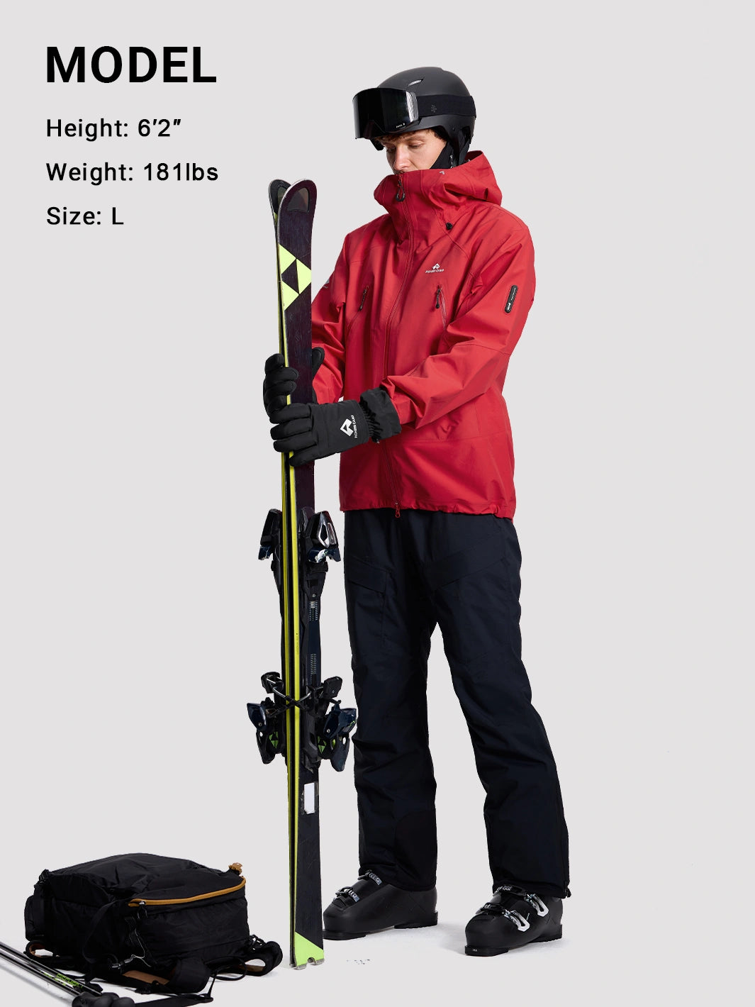 Storm Ego Skiing eVent® 3L Hardshell Jacket with RECCO® & Powder Skirt Unisex PIONEER CAMP