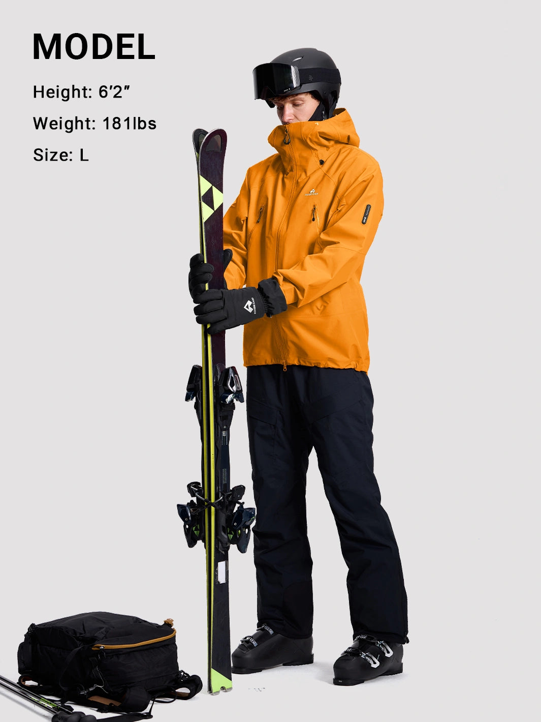 Storm Ego Skiing eVent® 3L Hardshell Jacket with RECCO® & Powder Skirt Unisex PIONEER CAMP