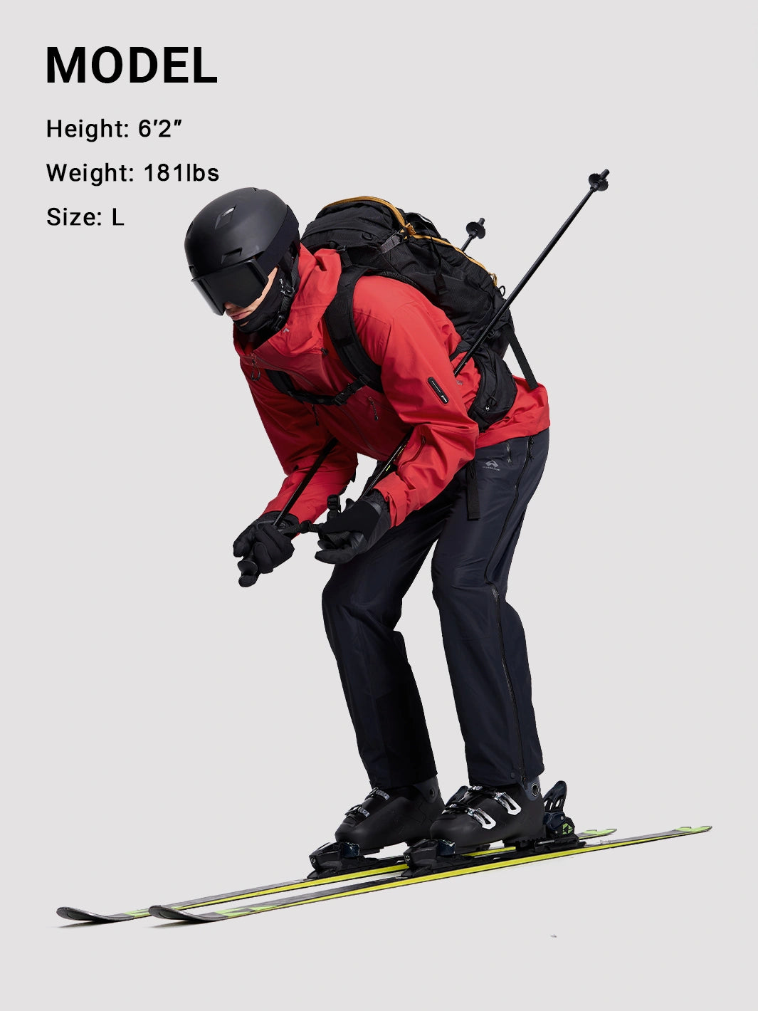 Storm Ego Skiing eVent® 3L Hardshell Jacket with RECCO® & Powder Skirt Unisex PIONEER CAMP