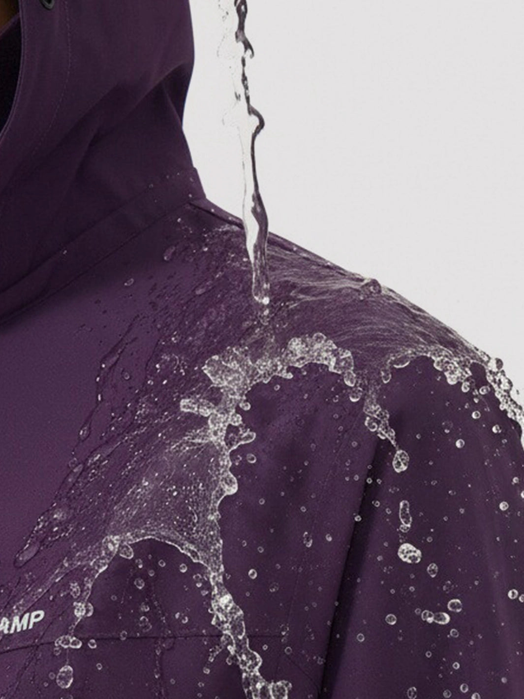 Veste de pluie imperméable et pliable pour femmes
