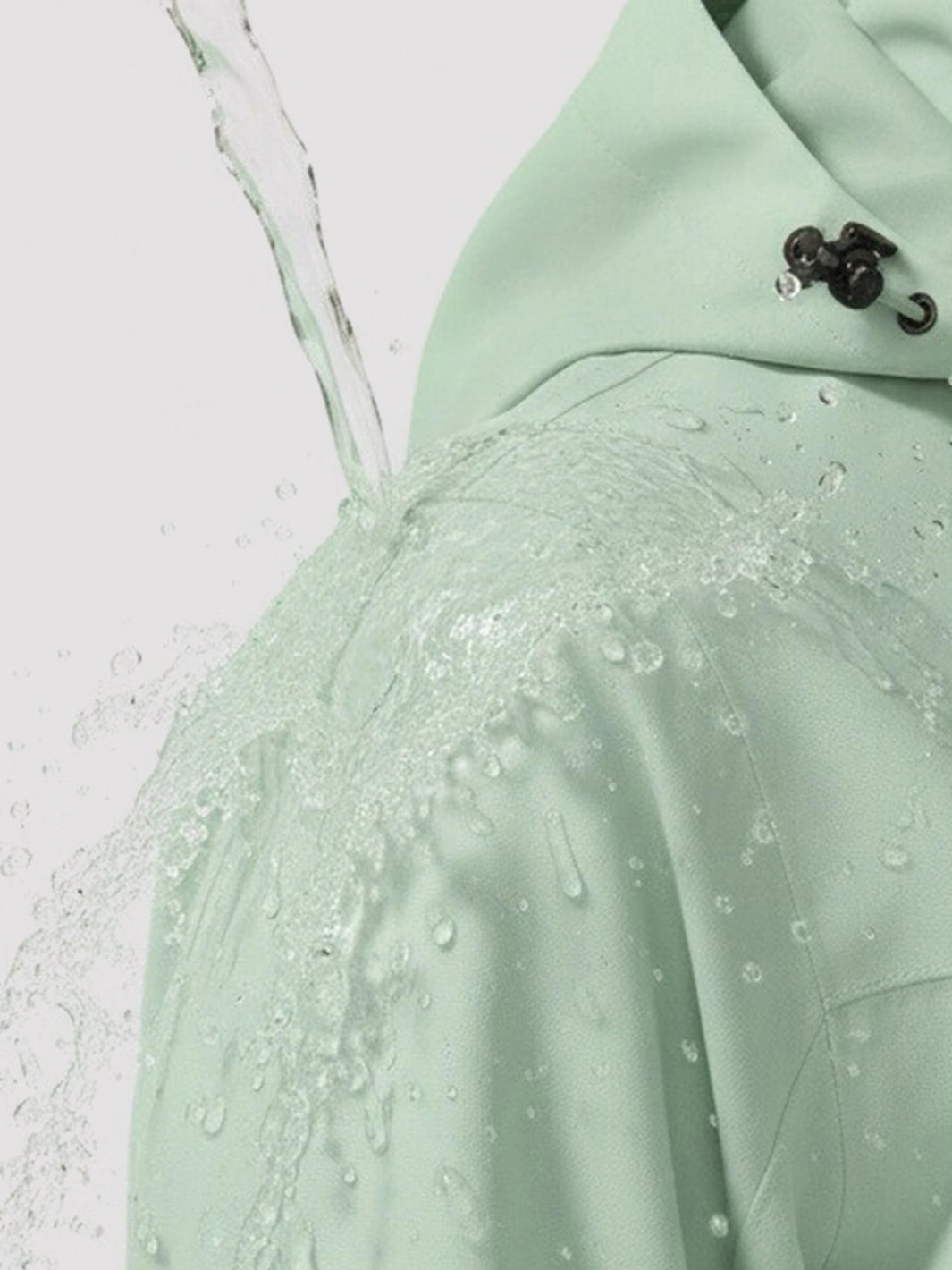 Veste de pluie imperméable et pliable pour femmes