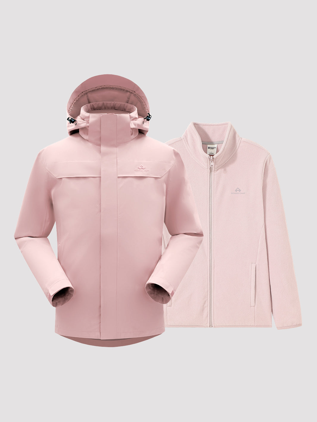 Red Ego Women's 3-in-1 Waterproof Jacket PIONEER CAMP