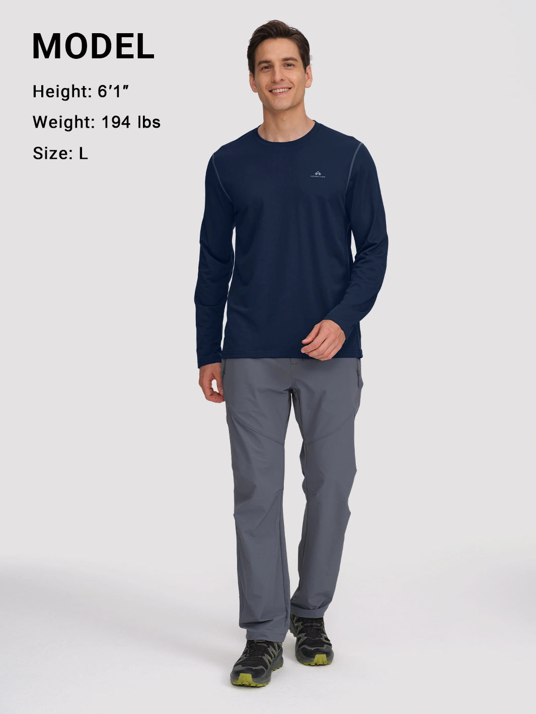 Men's 4-Way Stretch Mesh Long Sleeve Quick-Dry Shirt