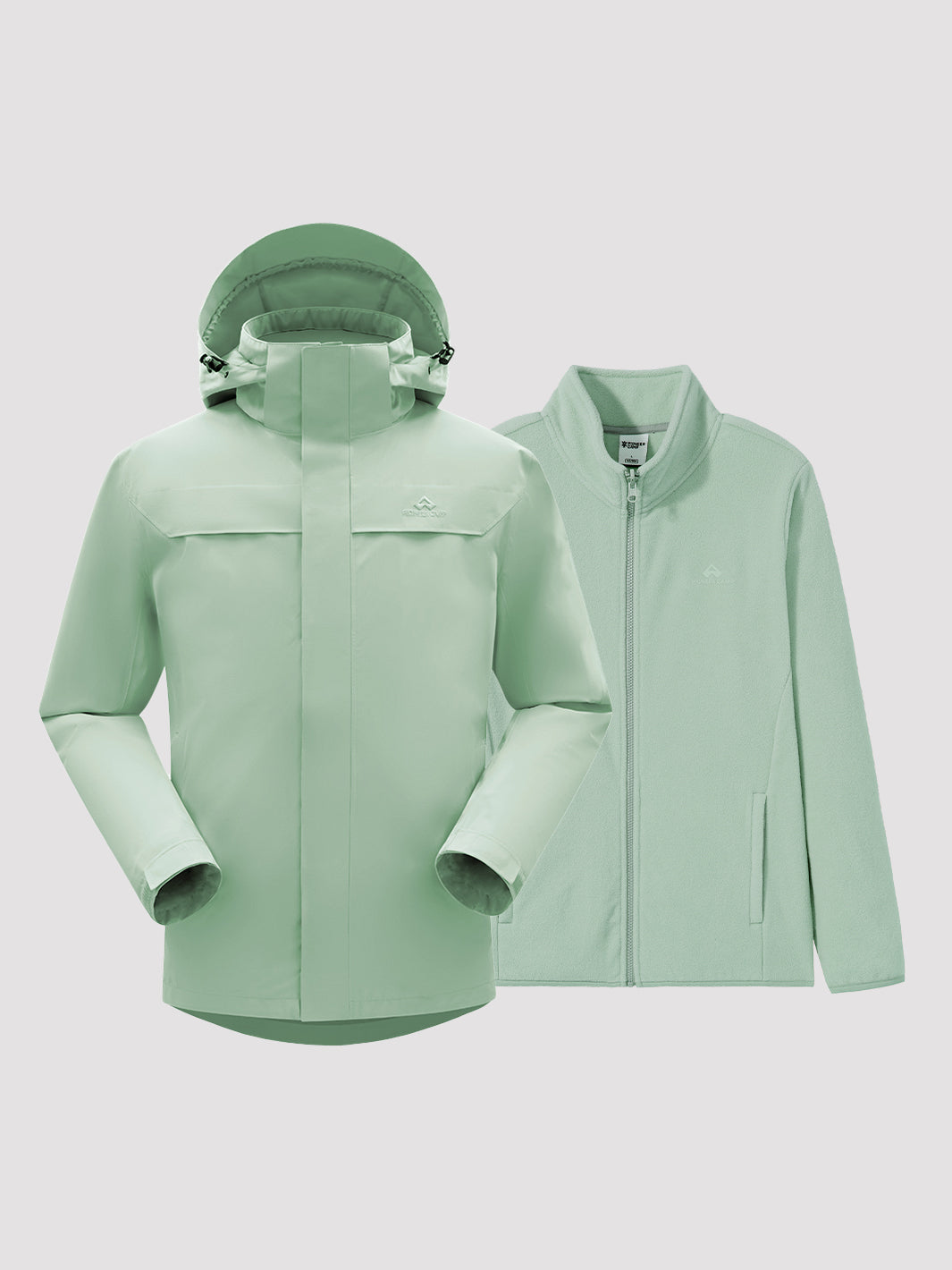 Red Ego Women's 3-in-1 Waterproof Jacket PIONEER CAMP