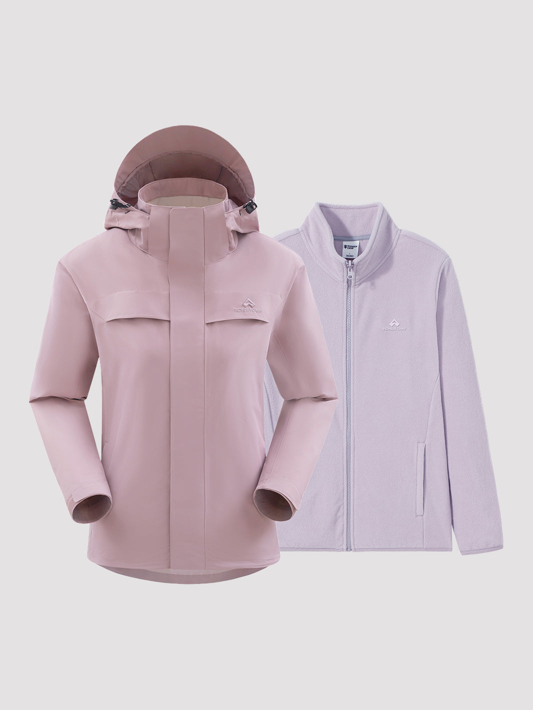 Red Ego Women's 3-in-1 Waterproof Jacket PIONEER CAMP