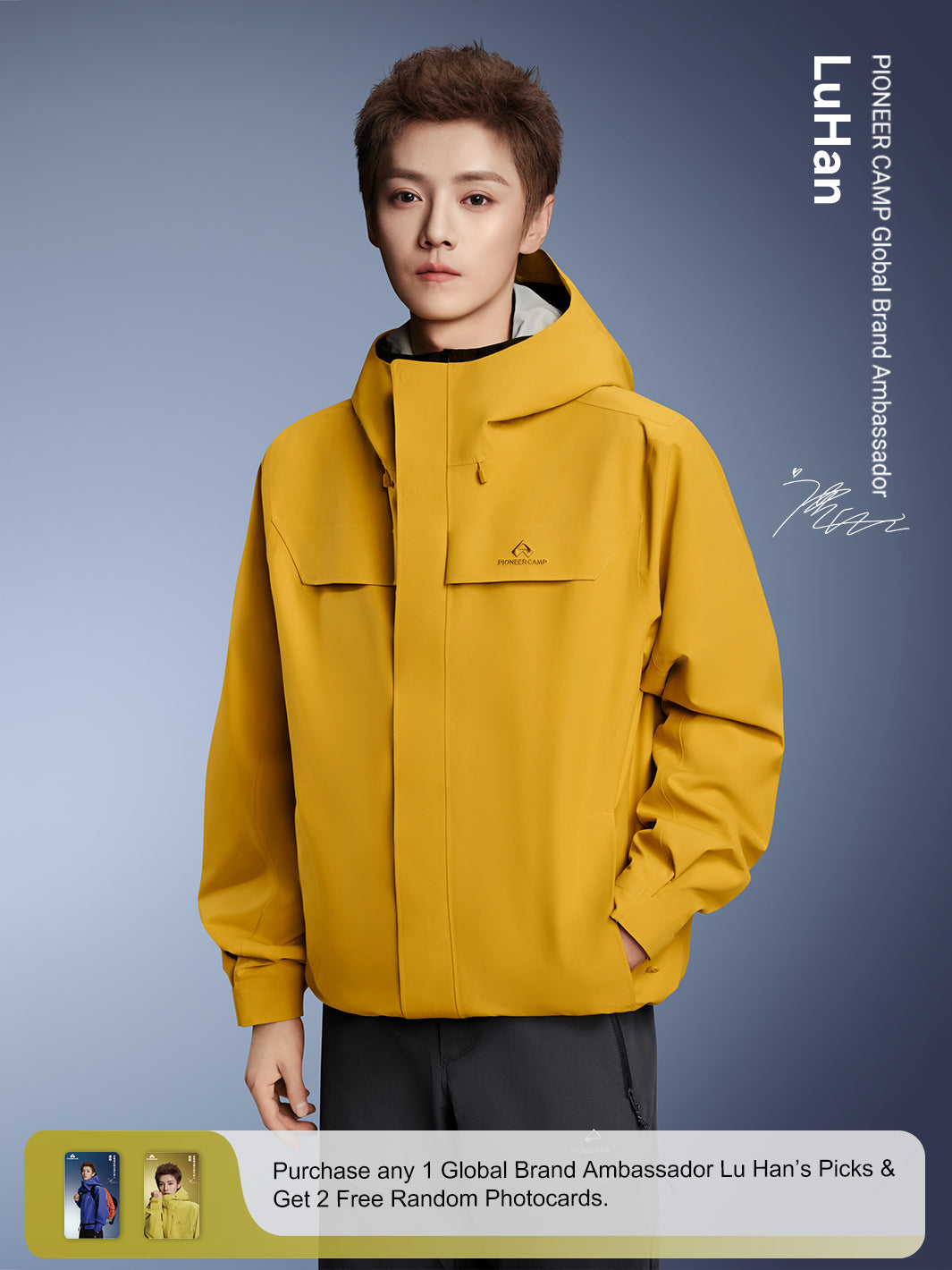 NOVA Unisex Toray 2L Waterproof Jacket PIONEER CAMP