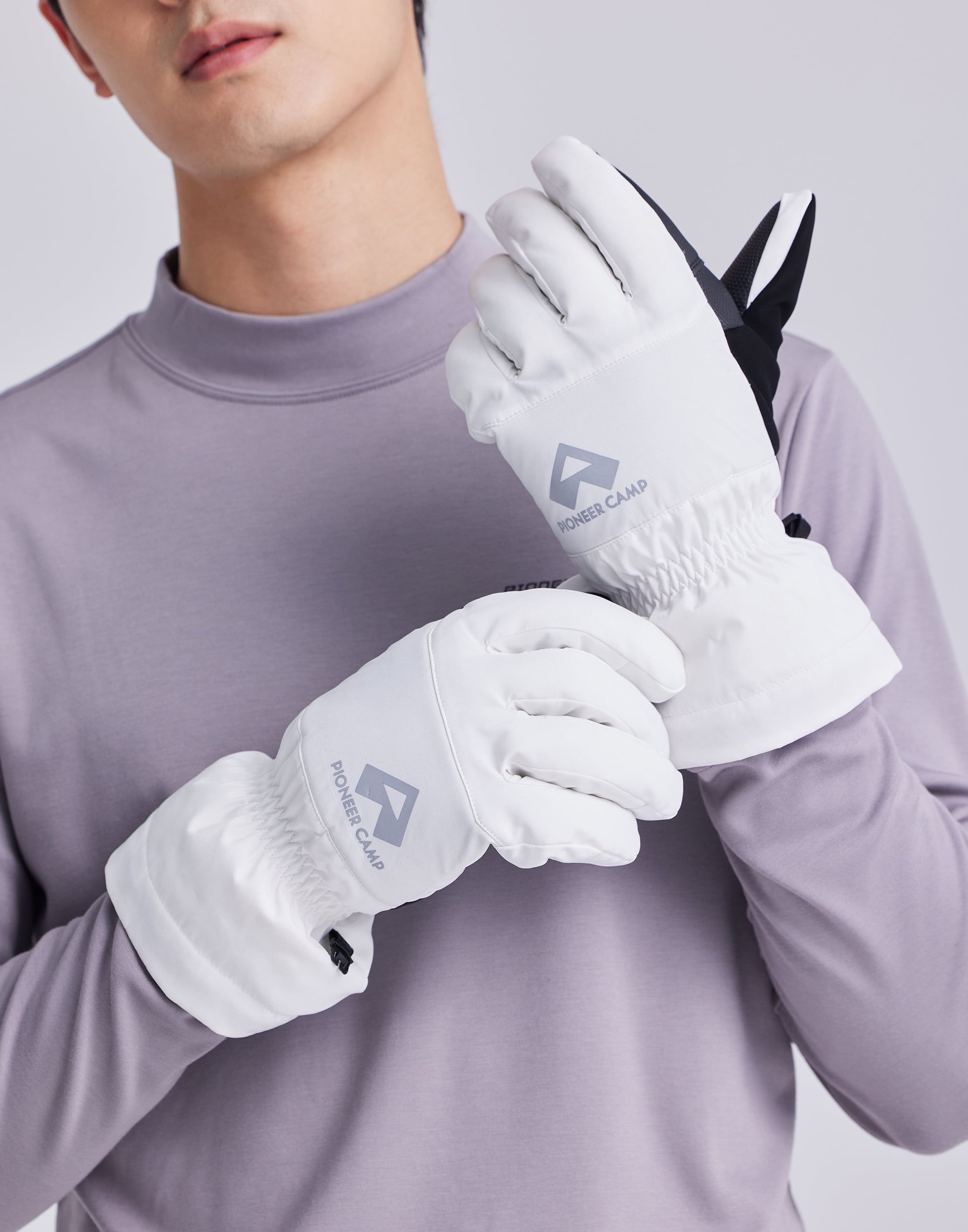 Pioneer Camp Men's Primaloft Gold Waterproof Insulated Gloves