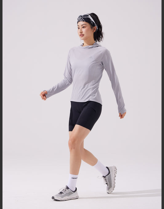 Pioneer Camp Women's Long Sleeve Quick-Dry Running Shirt
