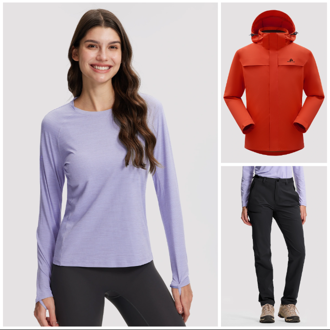 Women's Raning Hiking Bundle PIONEER CAMP