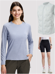 Women's Cold Weather Trail Running Bundle PIONEER CAMP