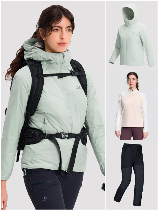 Women's Fall Hiking/Camping Bundle PIONEER CAMP