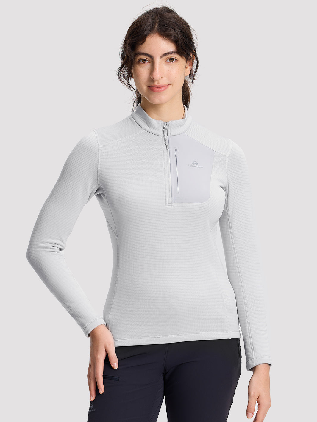 Women's Dynamic Midlayer Quarter-Zip Fleece Pullover PIONEER CAMP