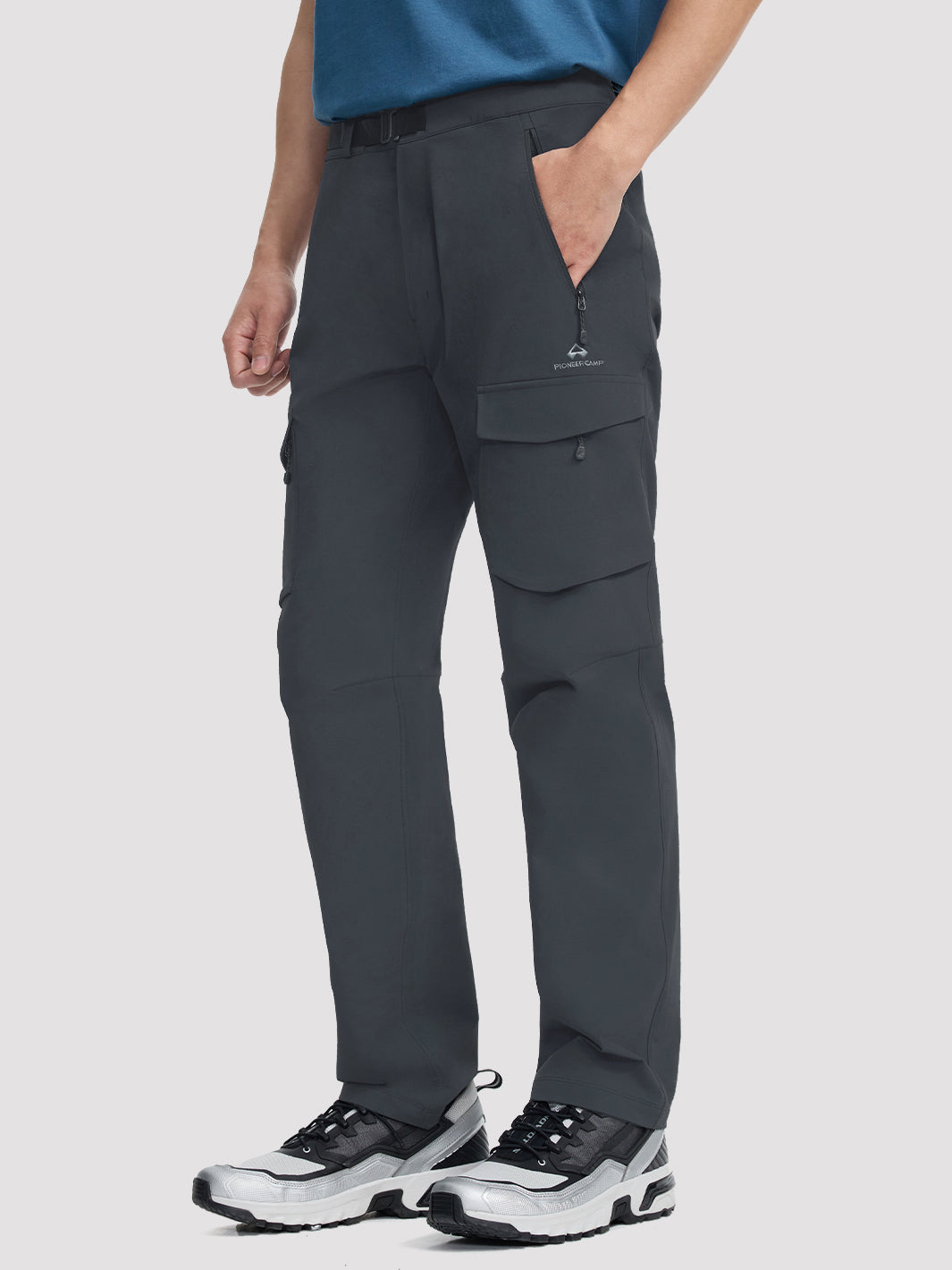 Men's Quick-Dry Cargo Hiking Pants PIONEER CAMP