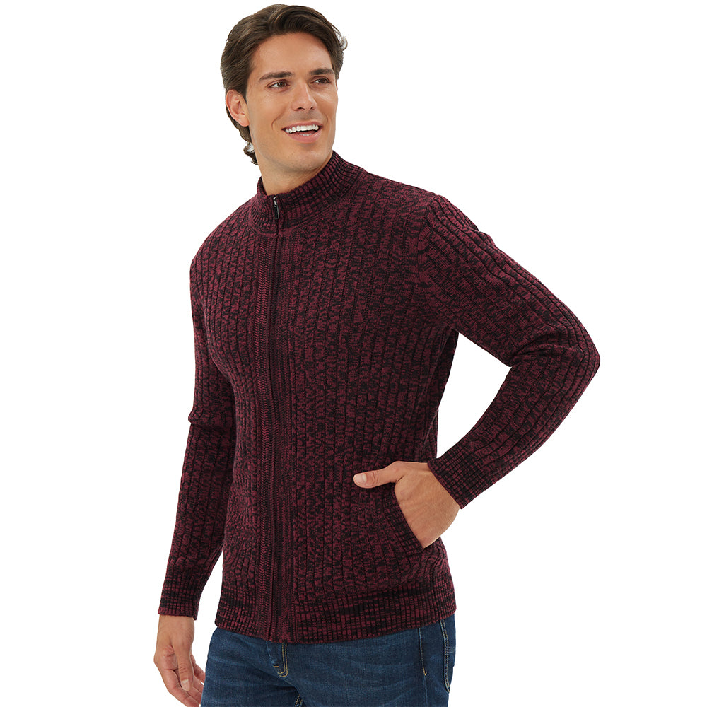 AOLI RAY Men's Cardigan Sweater