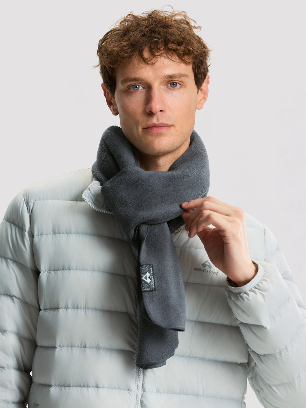Unisex Anti-Static Long-Pile Fleece Scarf PIONEER CAMP