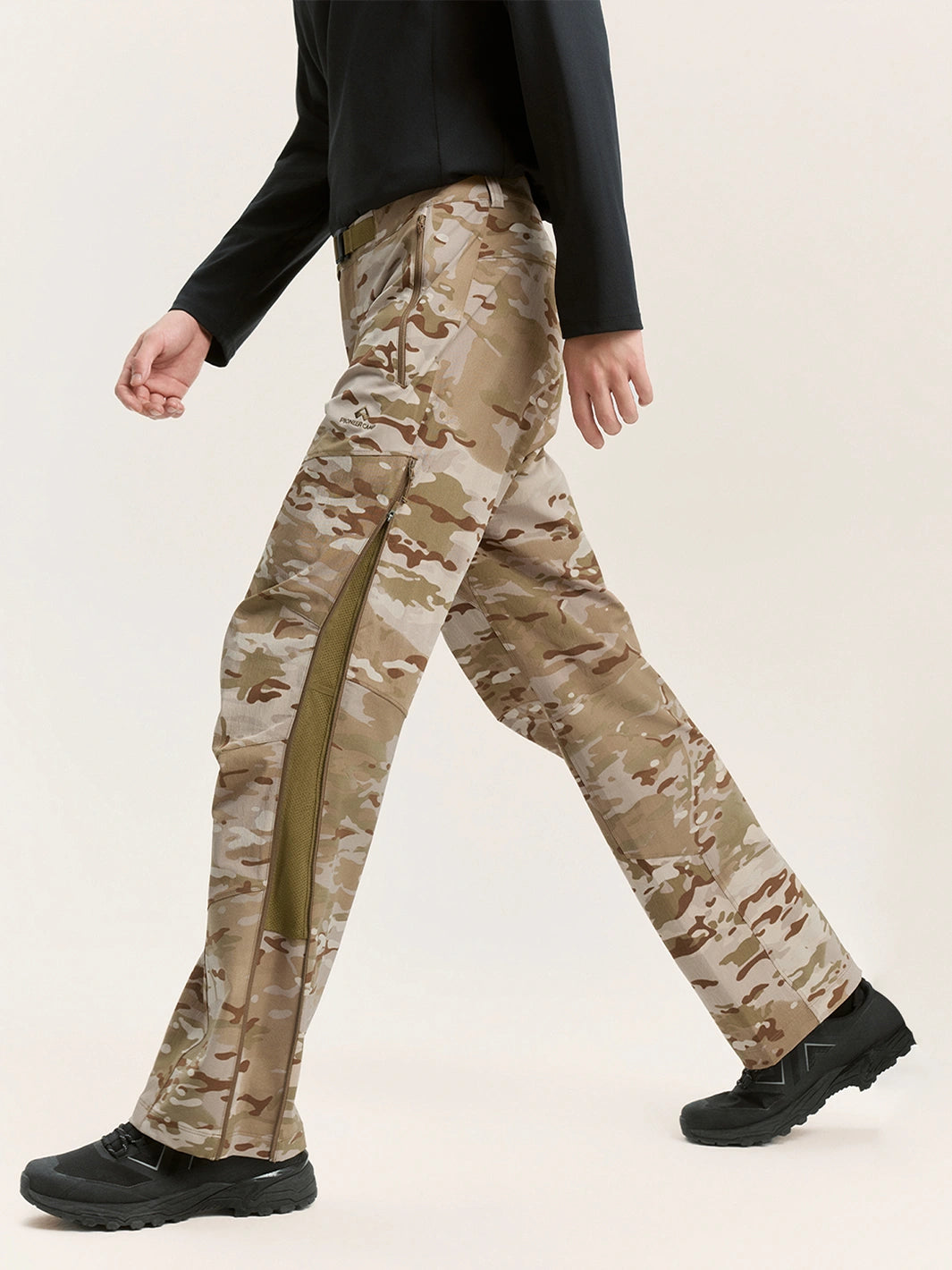 DWR Pro Men's Camo Durable Hiking Pants PIONEER CAMP
