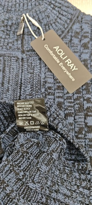 AOLI RAY Men's Cardigan Sweater