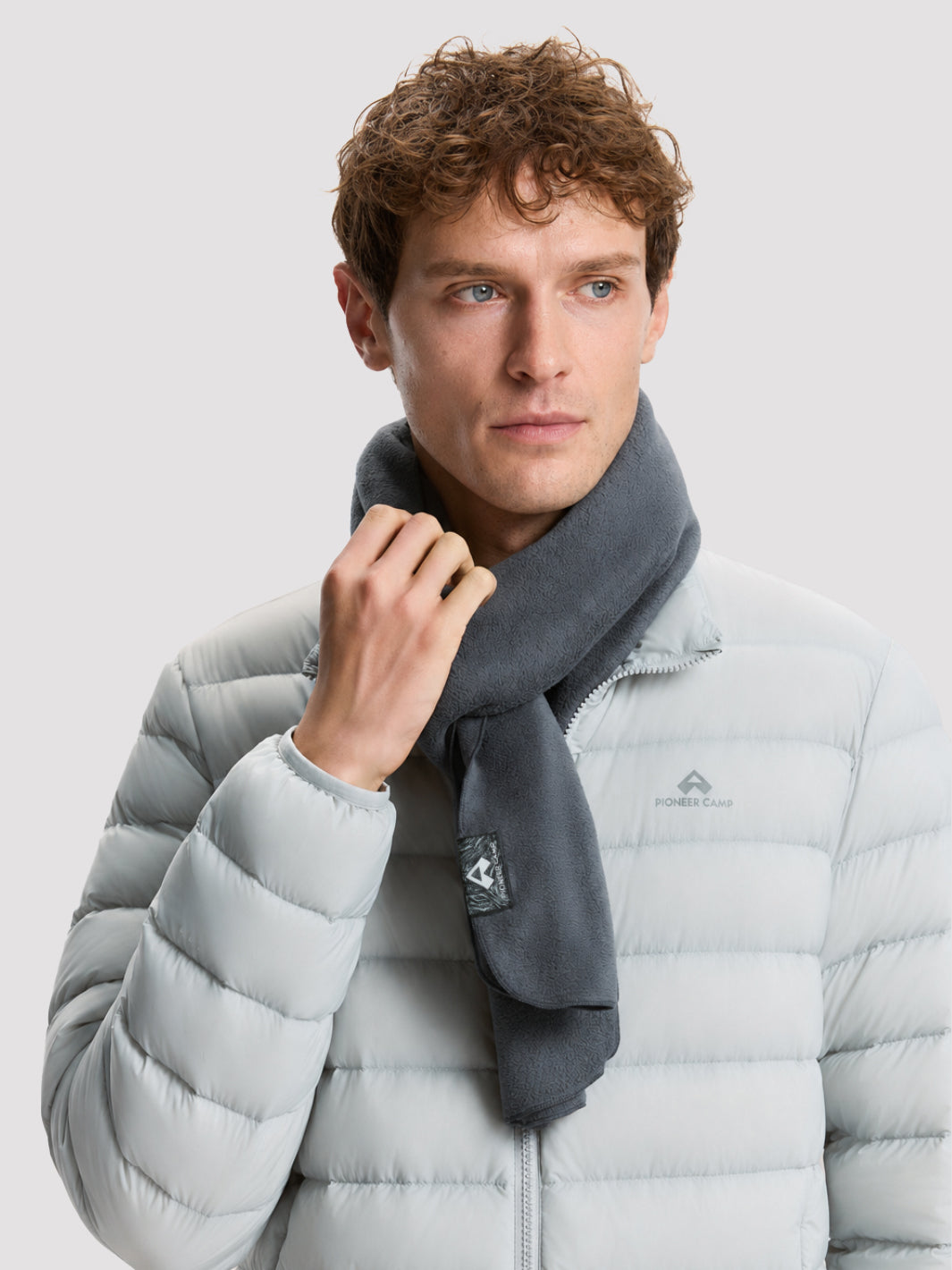Unisex Anti-Static Long-Pile Fleece Scarf PIONEER CAMP