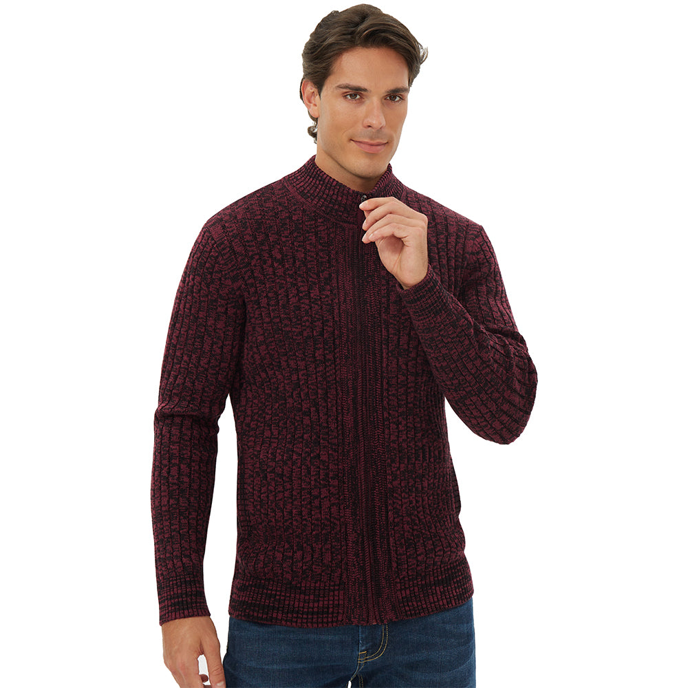 AOLI RAY Men's Cardigan Sweater