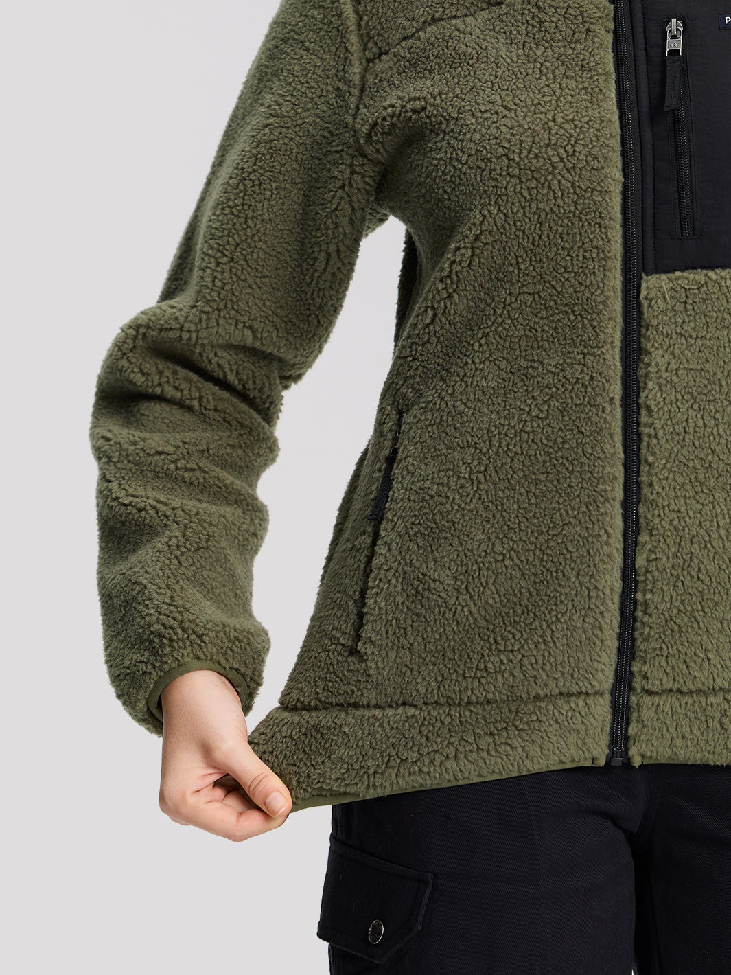 Women's Cozy Sherpa Fleece Jacket PIONEER CAMP
