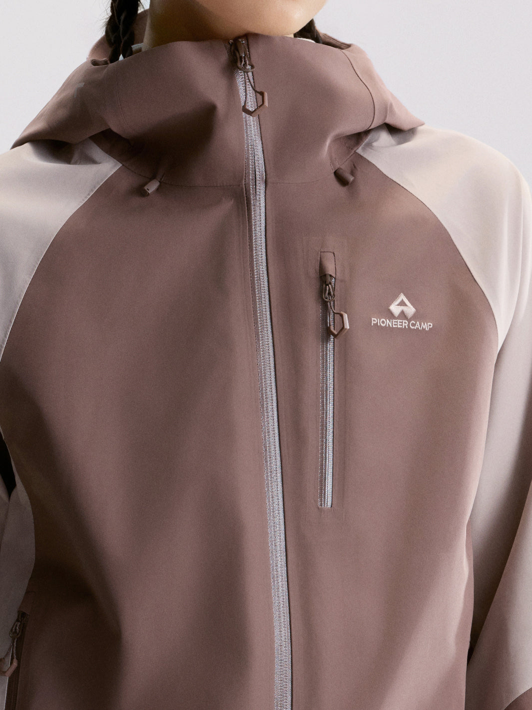 Women's Ventilated Hiking Shell Jacket PIONEER CAMP