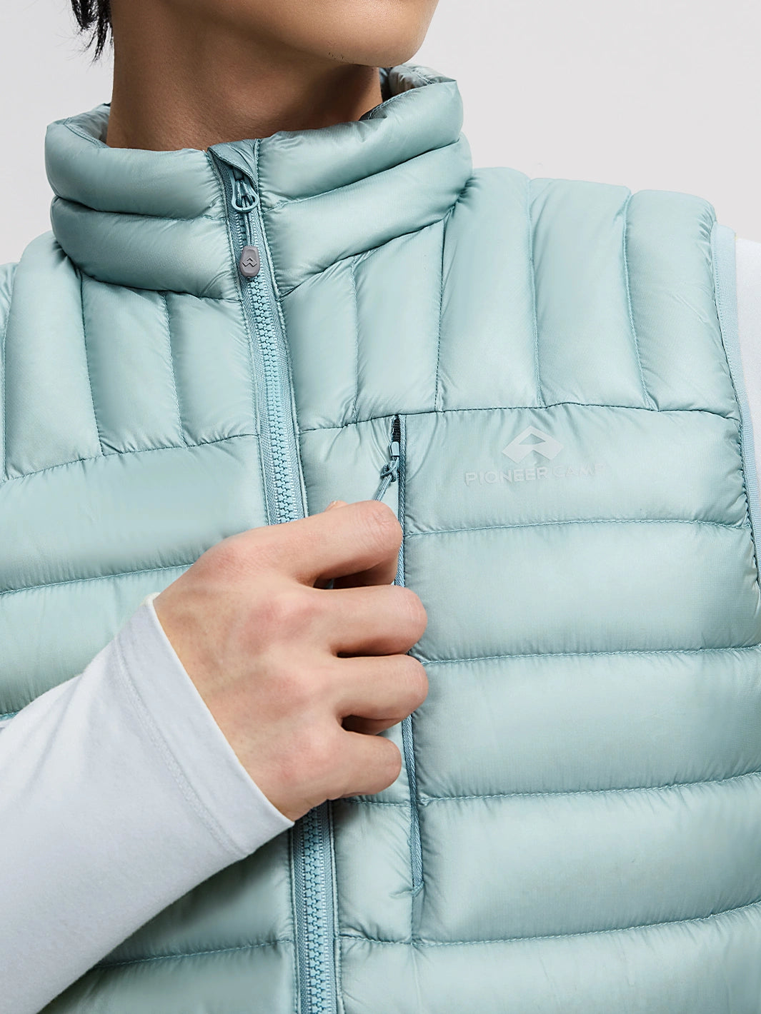 Men's Lightweight 850 Fill Power Goose Down Vest PIONEER CAMP