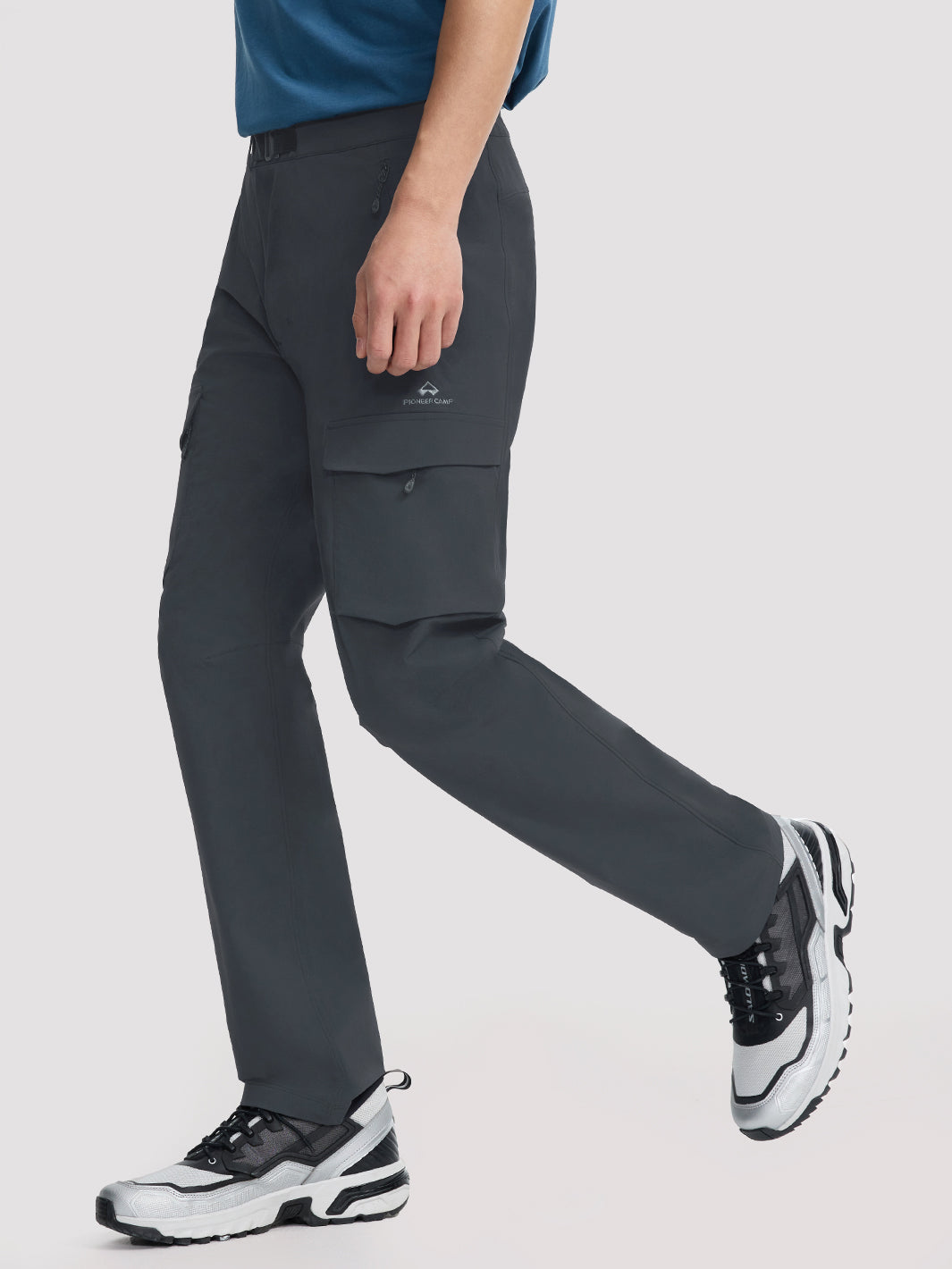 Men's Quick-Dry Cargo Hiking Pants PIONEER CAMP