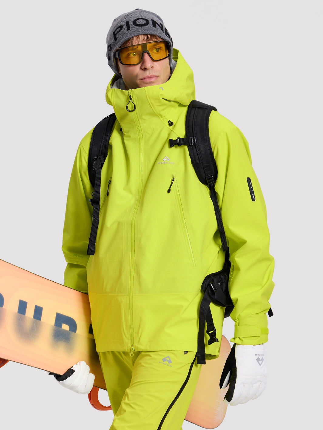 Storm Ego Skiing eVent® 3L Hardshell Jacket with RECCO® & Powder Skirt Unisex PIONEER CAMP
