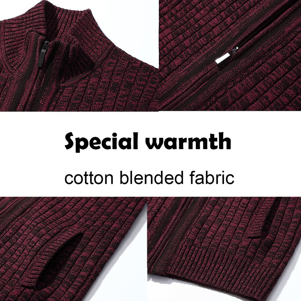 AOLI RAY Men's Cardigan Sweater