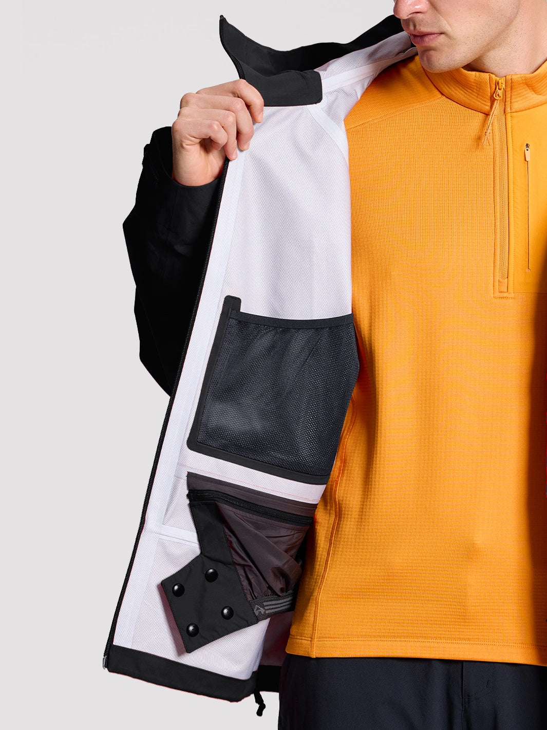 Storm Ego Skiing eVent® 3L Hardshell Jacket with RECCO® & Powder Skirt Unisex PIONEER CAMP
