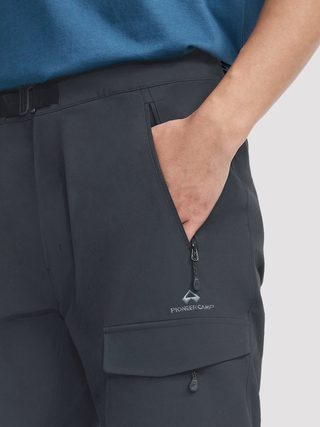 Men's Quick-Dry Cargo Hiking Pants PIONEER CAMP